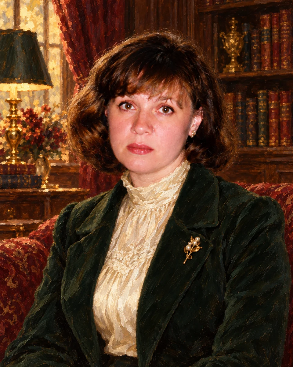 Живописный портрет: Сахарова Ирина Викторовна