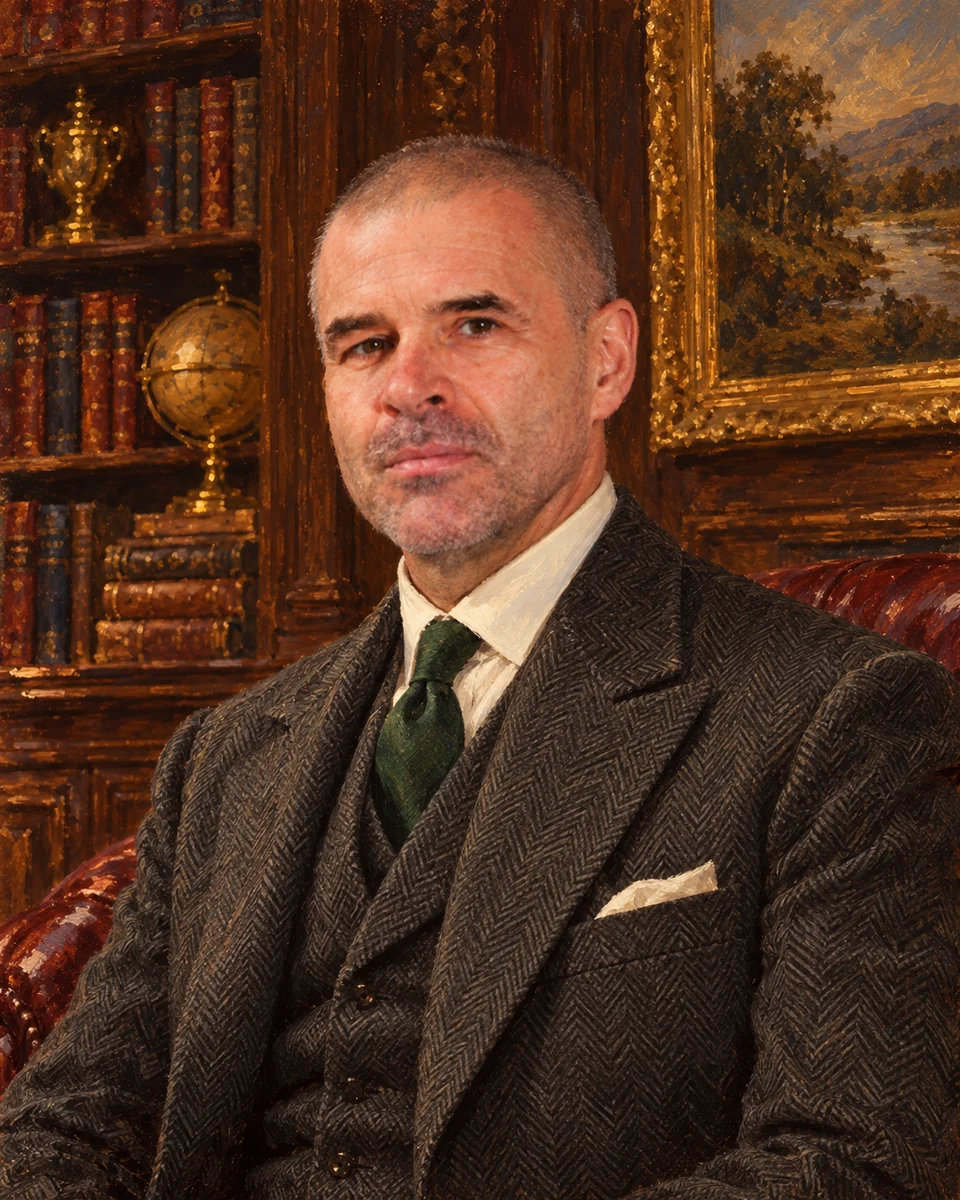 Живописный портрет: Аистов Юрий Юрьевич